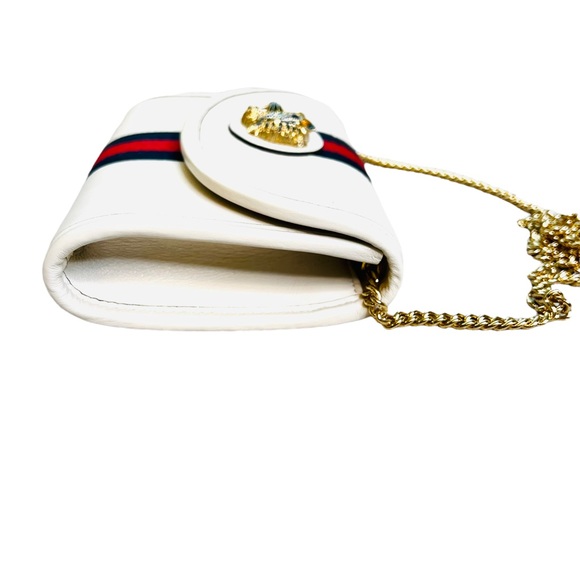 GUCCI Rajah Web Chain Mini Bag - Picture 2 of 8